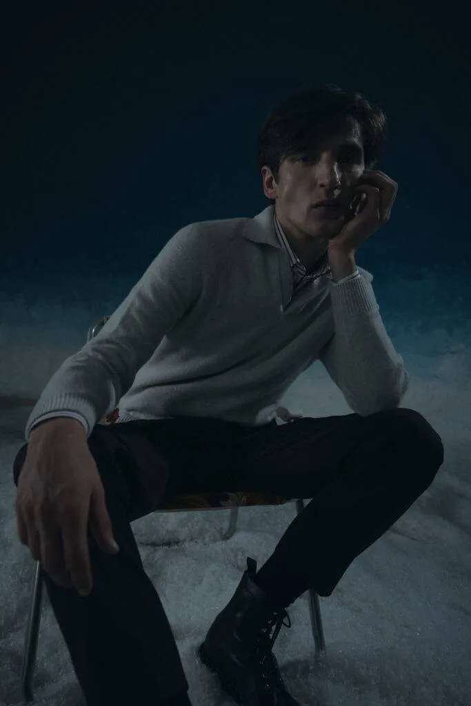 Dark Wine Stretch Solaro Maßanzug — Monokel Berlin