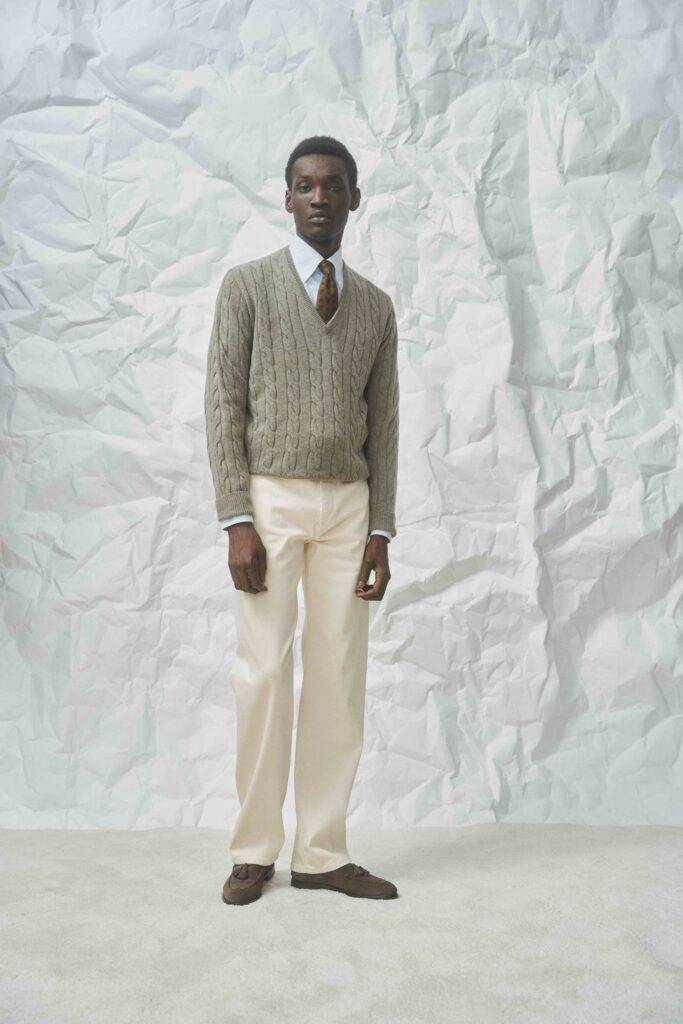 Oxford Shirt & Off-White Denim — Monokel Berlin