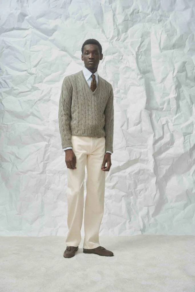 Oxford Shirt & Off-White Denim