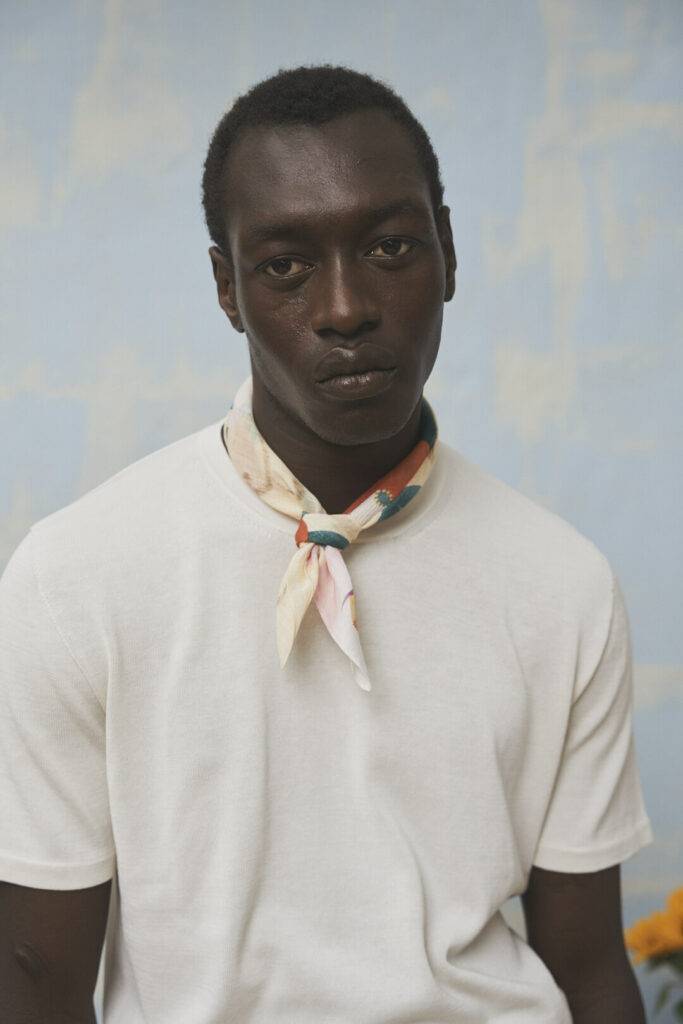 Safari Jacket in taupe Leinen — Monokel Berlin