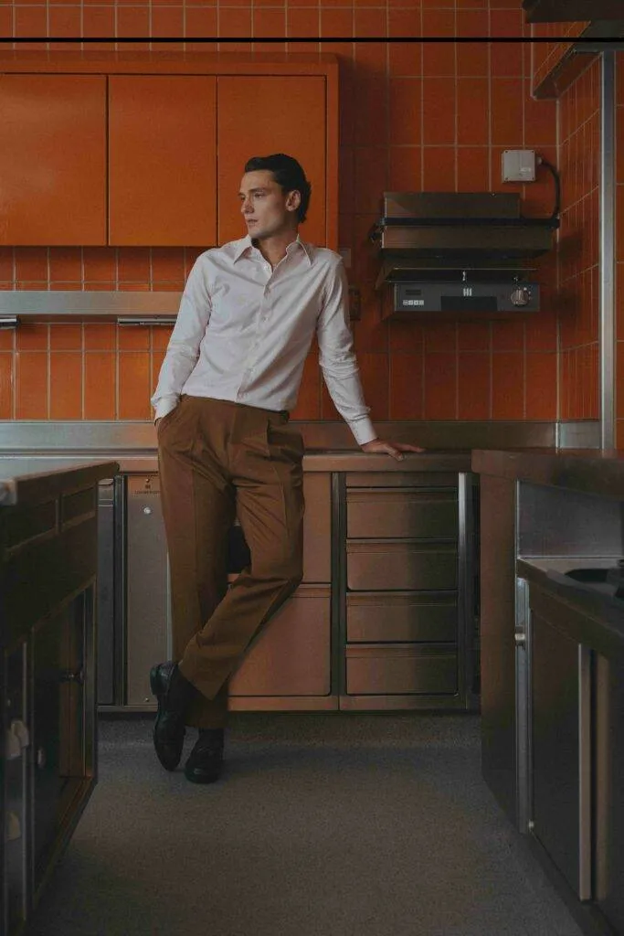 Blassrosa Oxford Maßhemd — Monokel Berlin