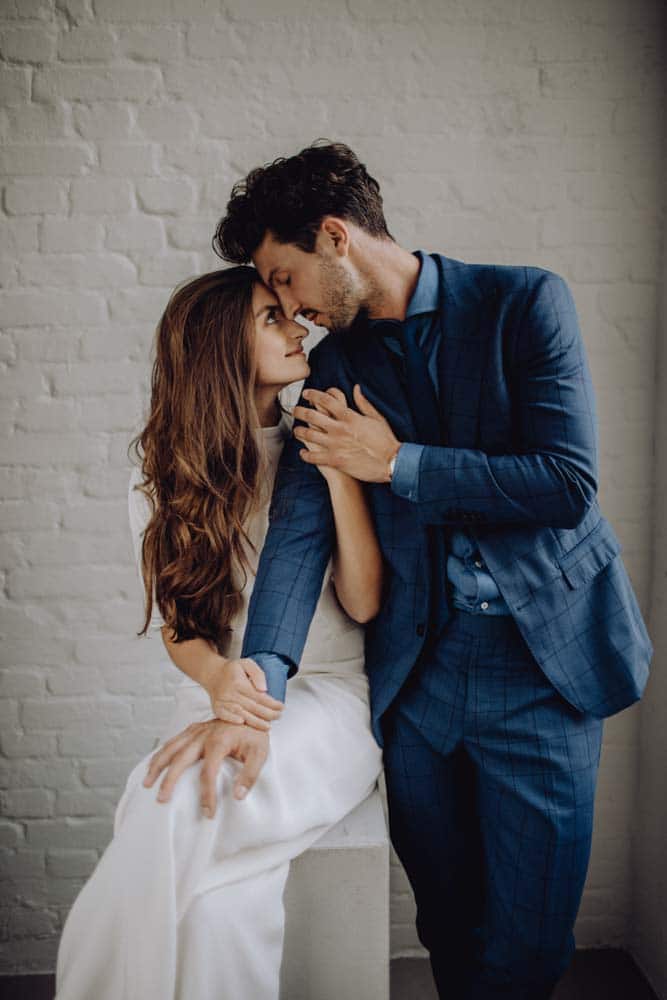 Hochzeitsanzug Pärchen