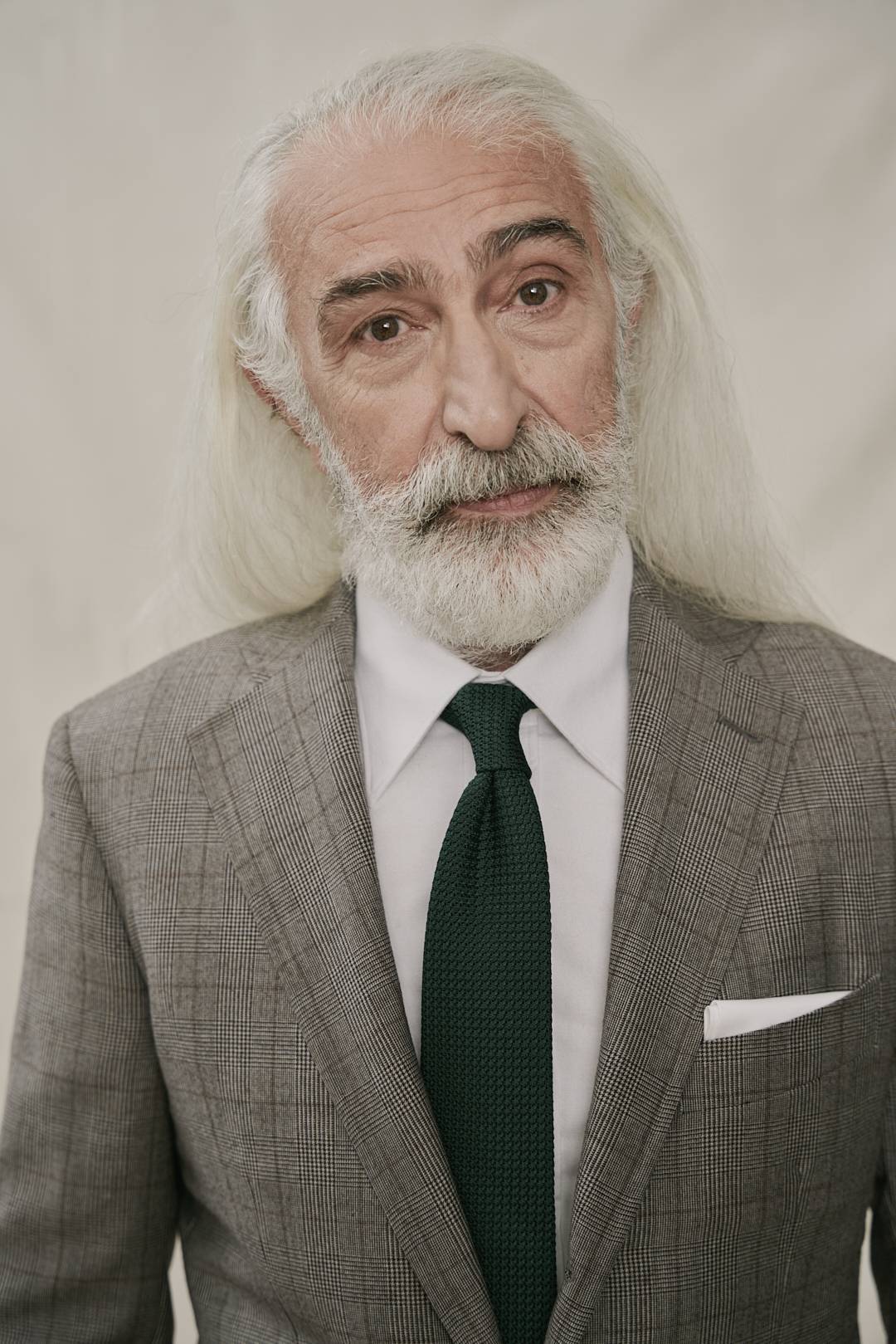 Braun-Beiger Glencheck Maßanzug — Monokel Berlin