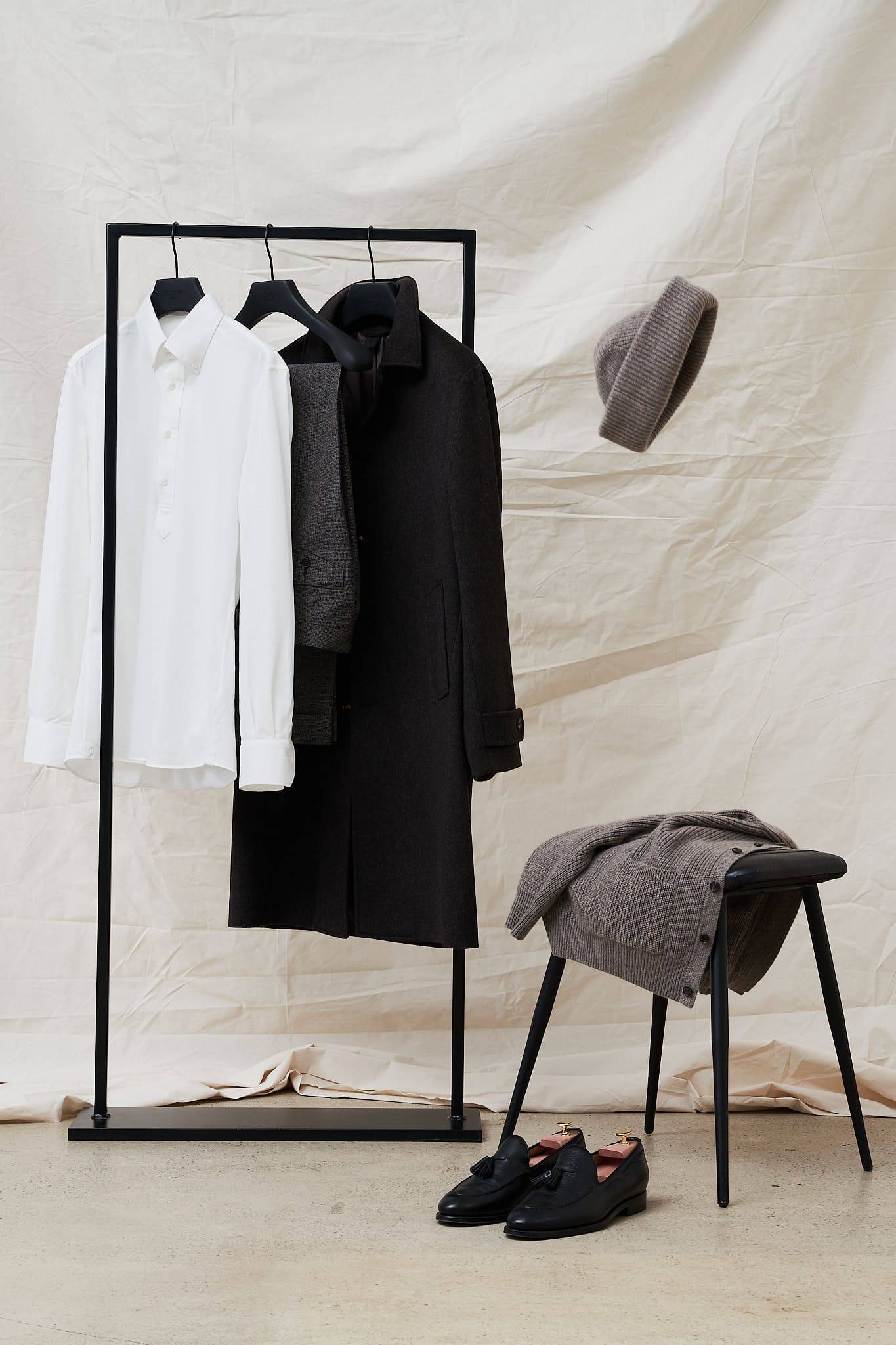 Brauner Carcoat Maßmantel — Monokel Berlin