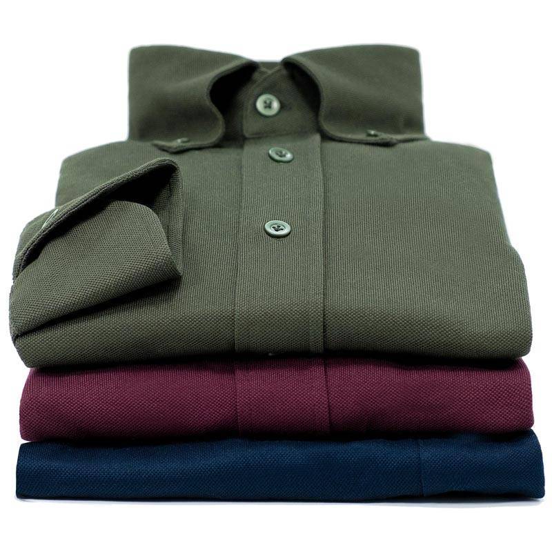 Maßgefertigte Polo-Hemden Kollektion von Monokel Berlin