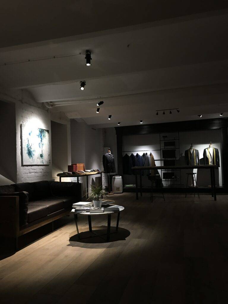 Monokel Berlin Store Riga Innenansicht