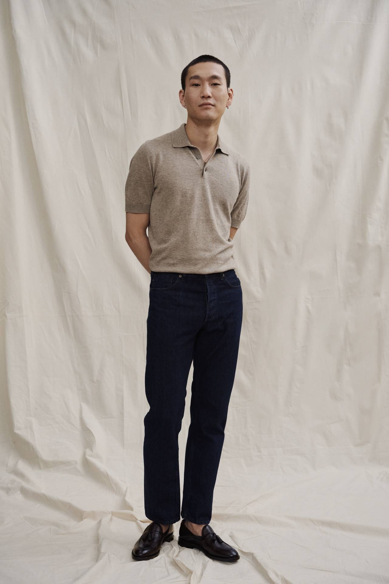 Cotton Cashmere Polo Sommer