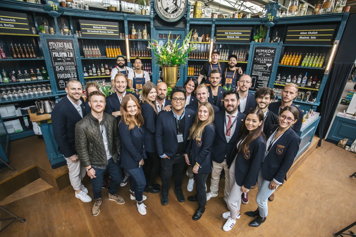 Thomas Henry Team auf der BCB Messe