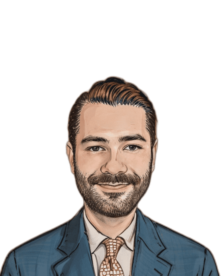 Illustration von Bilal Taher Gründer Monokel Berlin