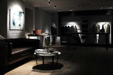 Monokel Berlin Store Riga im historischen Gebäude in der Antonijas iela