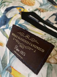 Webstühle in der Vitale Barberis Canonico Weberei in Italien