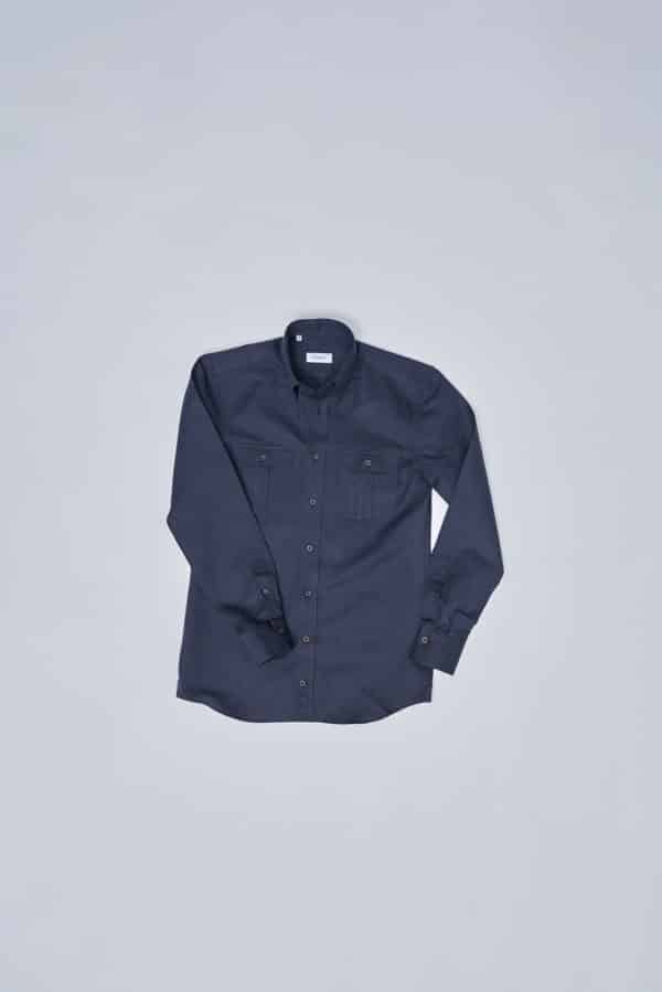 Overshirt Dunkelblau